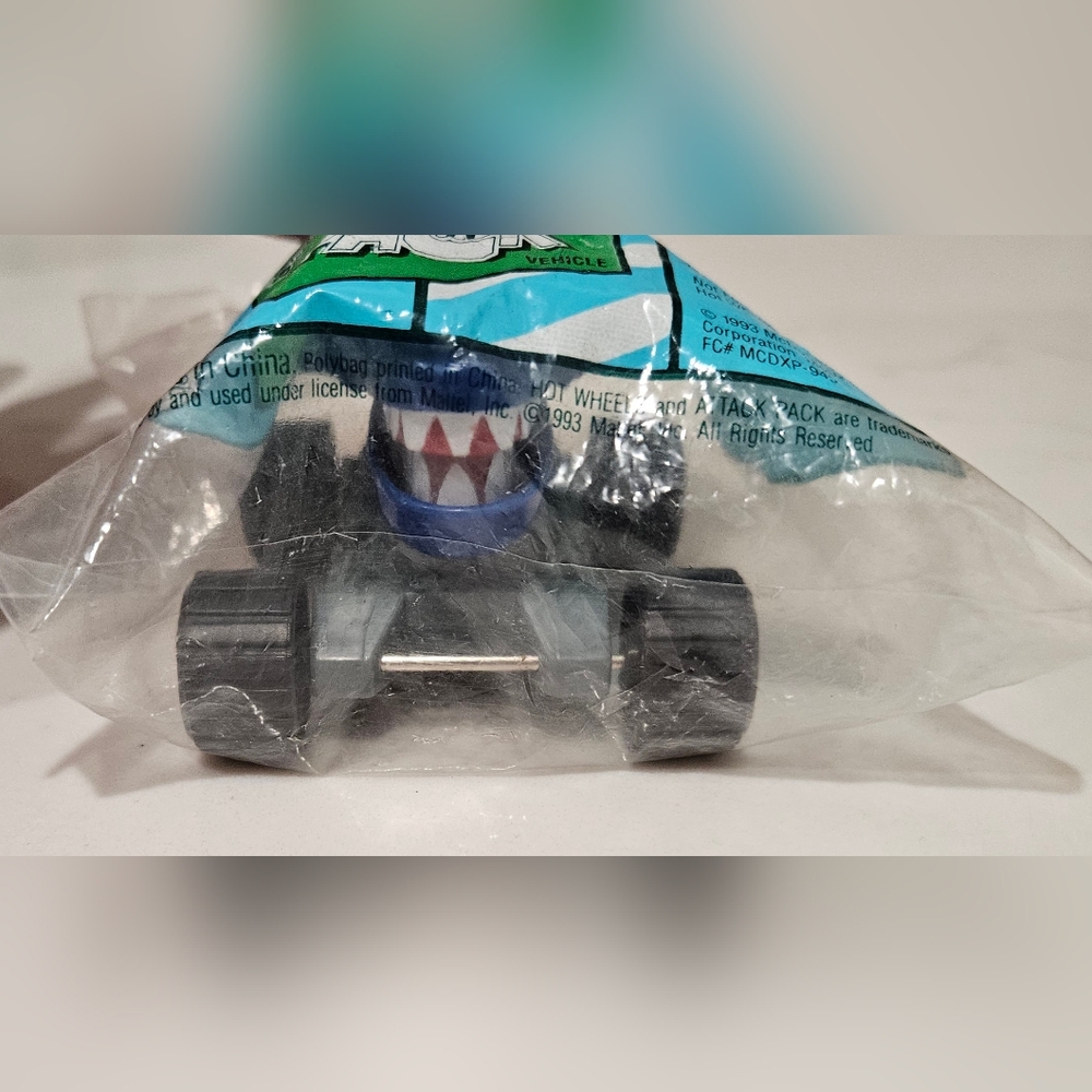 McDonalds Happy Meal Toy Totally Toy Holiday Hot Wheels Attack Pack 1993 Vintage